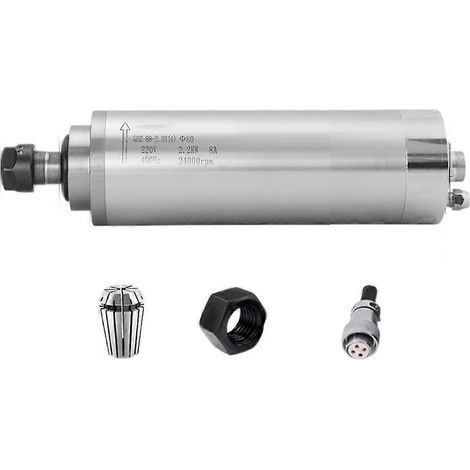 GDZ-80-2.2B 2,2 kW ER20 220 V 24.000 U/min 80 mm 400 Hz Wassergekühlter Spindelmotor für CNC-Fräsmaschine (1/5)