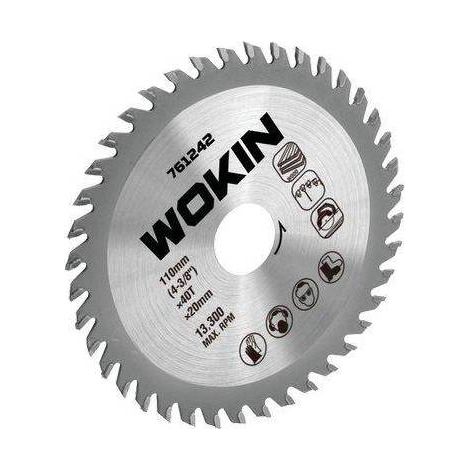 SCIE CIRCULAIRE POUR BOIS 761424 WOKIN