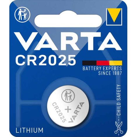 VARTA Pile bouton au lithium CR2025