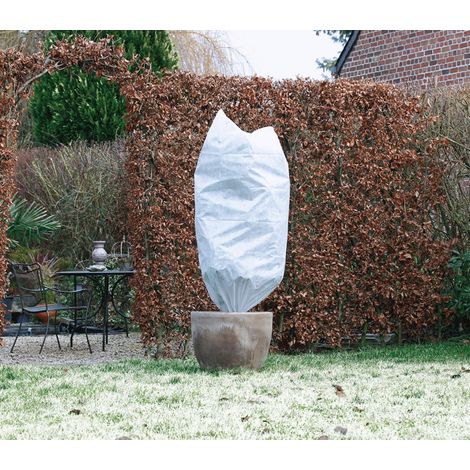 Housse d'hivernage Ø100x150cm 50g/m²  Couleur: Blanc (1/3)