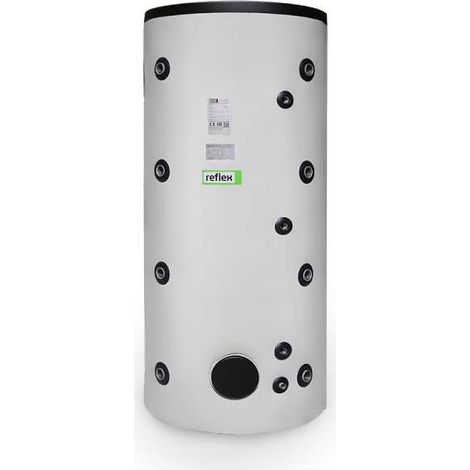 Reflex Storatherm Heat HF 1000/R C Pufferspeicher 1000L inkl. Isolierung 7842900 weiß