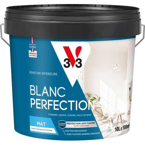 Peinture intérieure Blanc Perfection® V33 Blanc Mat 10L (1/5)