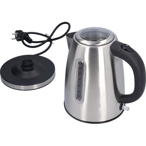 Bouilloire Électrique Sans Fil 1.7L en Acier Inoxydable - Arrêt Automatique et Protection Sèche - 220V Prise UE (1/5)