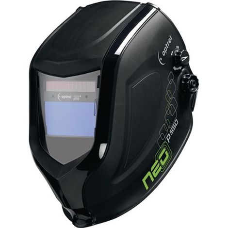 Schweißerschutzhelm neo p550 unlackiert 90x110mm EN 379 DIN 4/9-13 Krt.
