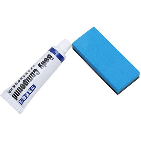 2Pièces Kit D'élimination Rayures Auto Coloré Facile À Appliquer (1/2)