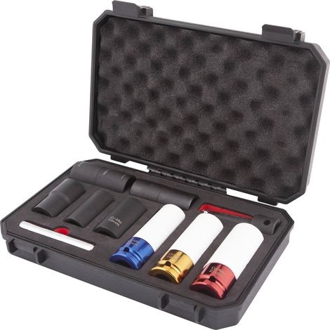 Coffret douille intervention roue 1/2" (10 pcs) - OM 7027 - CLAS Equipements (1/4)