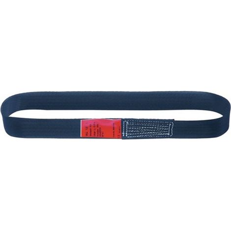 DOLEZYCH Einweg-Bandschlinge DIN EN 60005 Umfang 1,2 m schwarzTragf. einf. 750 kg (1/3)