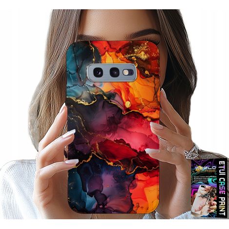 Coque pour Samsung Galaxy S10E - motifs pierre, coque + film protecteur (1/5)
