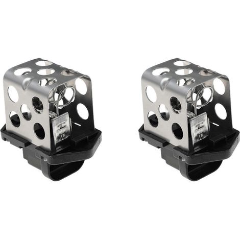 2 résistances de ventilateur de chauffage/climatisation pour Renault Megane I Laguna I Nissan Dacia Logan Sandero 7701042681 (1/5)