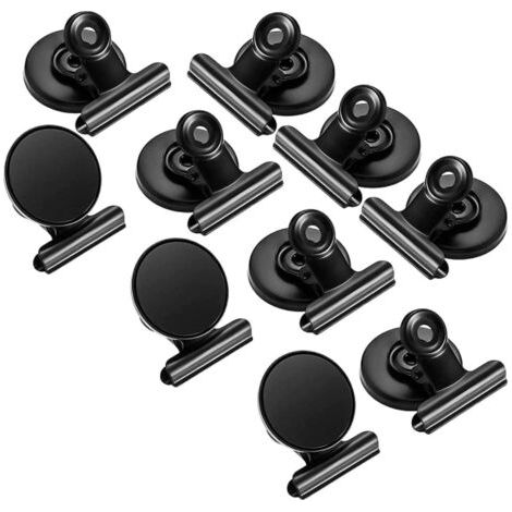 Lot de 10 clips magnétiques pour câbles [ZHE] noirs-AquaForge (1/5)