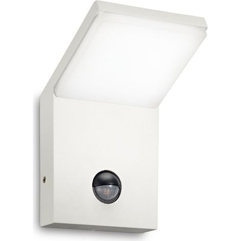 Applique Moderna Style Alluminio Bianco Led 9,5W 4000K Luce Naturale (1/2)