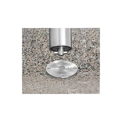 kaiserkraft Paletto in acciaio inox con testa piatta (1/4)