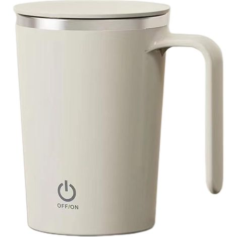 Tasse à mélanger automatique rechargeable pour café électrique paresseux milkshake rotatif pour tasse (1/4)
