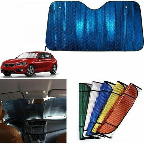 TENDINA PARASOLE PER PARABREZZA AUTO CAMPER PROTEZIONE CRUSCOTTO 140 X 70 (1/4)