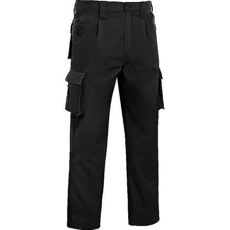 VESIN pantalon tergal negro elite talla l-46 , Pantalón para trabajo e industria EliteTalla 46Cierre con cremalleraRefuerzo en la entrepiernaGoma en la parte traser