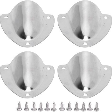 Ortviai Cache-câbles étanche pour bateau et camping-car – 4 pièces en acier inoxydable marine, structure monobloc (1/5)
