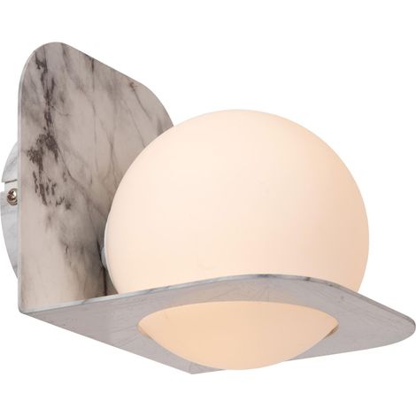 Lucide DAVY - Wandleuchte Badezimmer - 1xG9 - IP44 - Grau