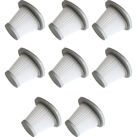 Lot de 8 filtres Hepa de rechange pour aspirateur à main sans fil Deerma Dx118c Dx128c (1/3)