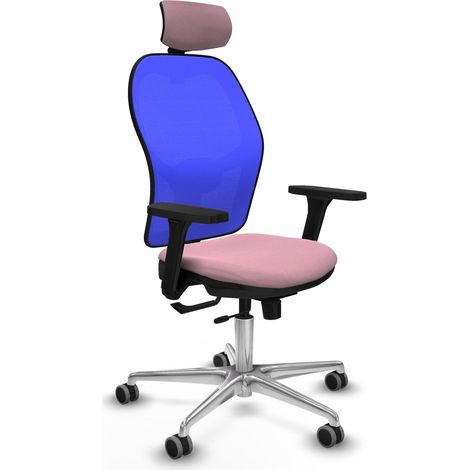 Siège de bureau piqueras y crespo Jorquera noir bras 3D réglables (1/2)
