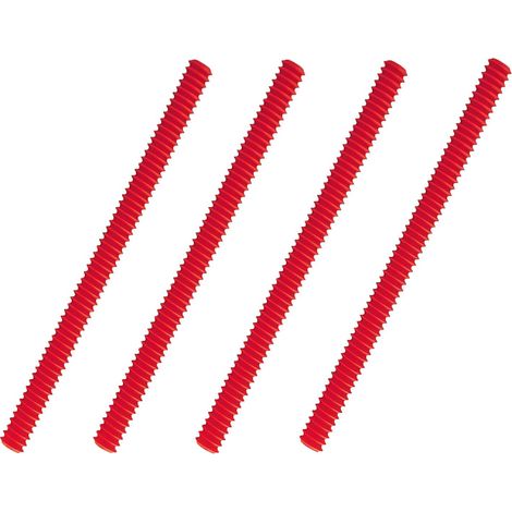 Lot de 4 Protections pour grille de four 35,6 cm en silicone résistant à la chaleur antidérapant cuisine (1/5)