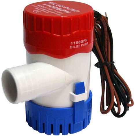 1100 GPH 12V Submersible Bilge Pump for Boat Fishing Yacht RV Marine (1/4)