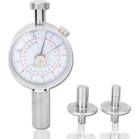 Fruchtpenetrometer, Fruchthärteprüfgerät, Penetrometer für landwirtschaftliche Früchte, Härteprüfmaschine für landwirtschaftliche Früchte mit 2 Messköpfen, GY-, speziell für die Inspektion entwickelt (1/5)