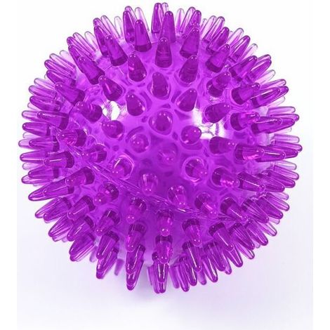 3pc Lot de 3 balles couinantes pour chien 6,5 cm