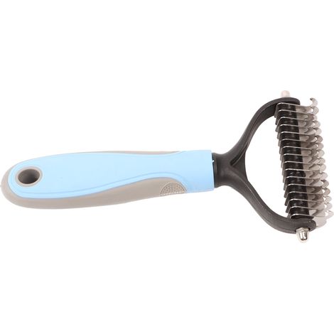 Brosse de toilettage double face pour animaux de compagnie, brosse démêlante pour enlever les nœuds et peigne à démêler pour Golden Retriever (1/5)