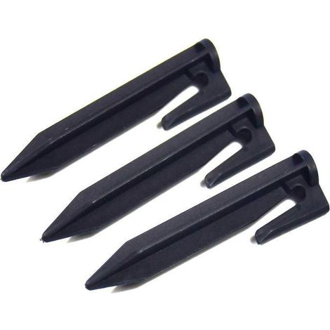 Lot de fixations pour câbles périphériques - Accessoires tondeuses robots WORX LANDROID Installation facile et rapide 35 -WA0179 (1/4)