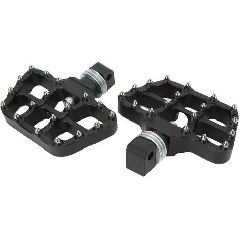 Paire de repose-pieds arrière moto légers, platines passager alu pour R1200GS LC 2014-2019, argent, kit de remplacement (1/5)