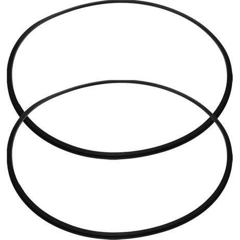 Pied de tabouret bar rond en nylon noir, anneau universel 38,5 cm pour (1/5)