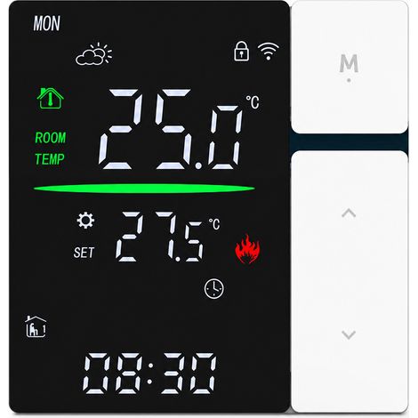 Thermostat pour Chauffage Central et Chaudière, SDM5 Blanc, sans Wi-Fi, liaison 3 A (1/5)