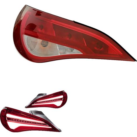 Conjunto de luz trasera, visibilidad mejorada, construcción duradera, para bombillas halógenas originales. (1/2)