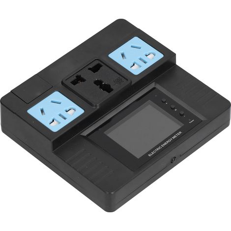 Compteur de consommation électrique Bluetooth Prise Wattmètre Numérique Mesure Puissance Ampère AC85265V Moniteur d'énergie pour Appareils Ménagers (1/5)