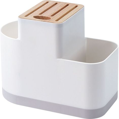 Support De Rangement Couteau À Économie D'espace Bloc Organisateur D'ustensiles Cuisine Adapté Aux Stocks Lame Sûre Accès Facile Et Arrangement Comptoir Organisé (1/5)