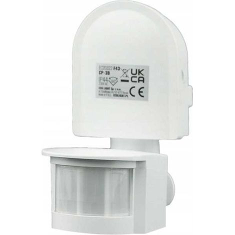 Sensor de movimiento PIR CP-3B blanco, máx. 300 W (1/5)