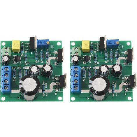 Bestückungsplatine für Mini 1969 Mono-Verstärker TIP41C 2x DC12V 24V, reine Klasse A (1/5)