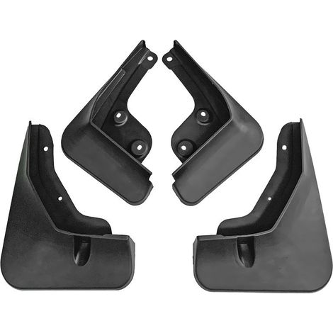 Suitable for Geely Xingrui 2020 car tire mud flaps, original splash guards made of soft rubber, black.--BIEMMEDUE