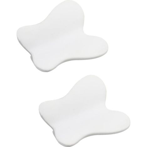 Boutons de Tiroir Blanc Facile à Installer, Lot de 2 Alliage de Zinc Design Créatif et Pratique pour Chambre Garçon et Filles pour Commode et Armoire (1/5)