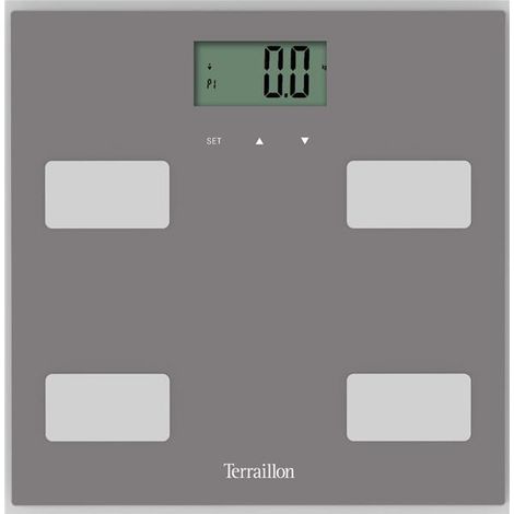 impedenziometro 160kg/100g grigio - CONTROLFIT - terraillon (1/3)