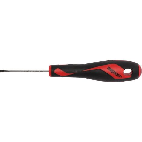 Tournevis plat Teng Tools 177760105 manche ergonomique pointe phosphatée