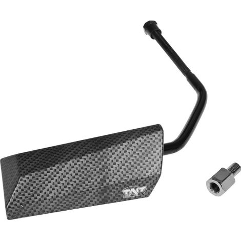 Rétroviseur TNT F11 style Evo, carbone mat