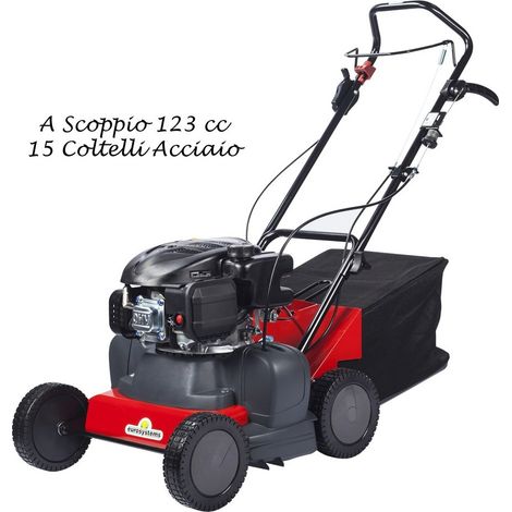 Arieggiatore a scoppio eurosystem sc42l per prato 123cc - Salone