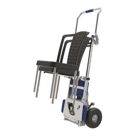 Diable électrique - Porte chaises - Pelle 400x240mm - Charge 170kg - DMEG170/PC (1/5)