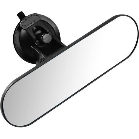 Rétroviseur Intérieur Voiture Panoramique 360° Réglable Anti-éblouissement (22 x 6.5 cm) (1/5)