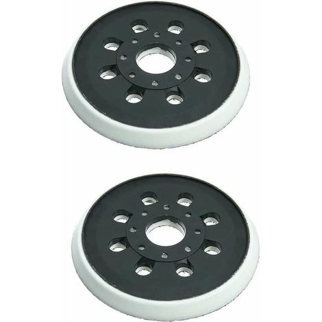 Ulisem 2er-Pack 5 Zoll 8-Loch-Ersatzschleifpads, kompatibel mit Bosch GEX 125-1 AE, PEX 220 A, PEX 220 AE (1/5)