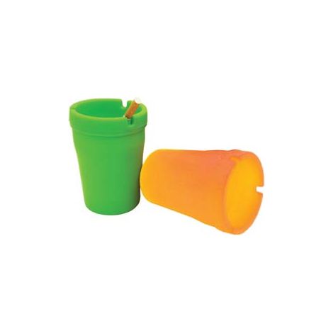 POSACENERE PLASTICA- - cm.7,5x10,5h. - 12 pezzi XTRA