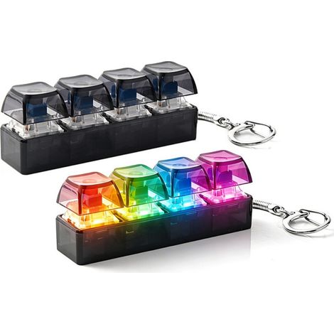 2-teiliger Anti-Stress-Clicker für Erwachsene – Sensorisches Tastaturspielzeug, Entspannungsgeschenk zur Stress- und Angstbewältigung