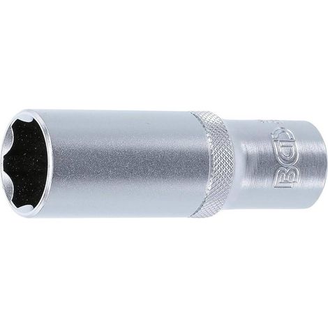 Douille pour Clé Super Lock Longue 12,5 mm (1/2) - 19 mm - Précision et Robustesse, Acier, Zones Difficiles - D-Work