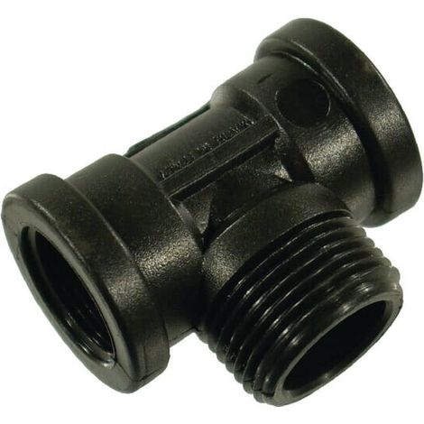 T" 2x hembra 3/4" + 1x macho 1" ARAG 133034 (1/2)
